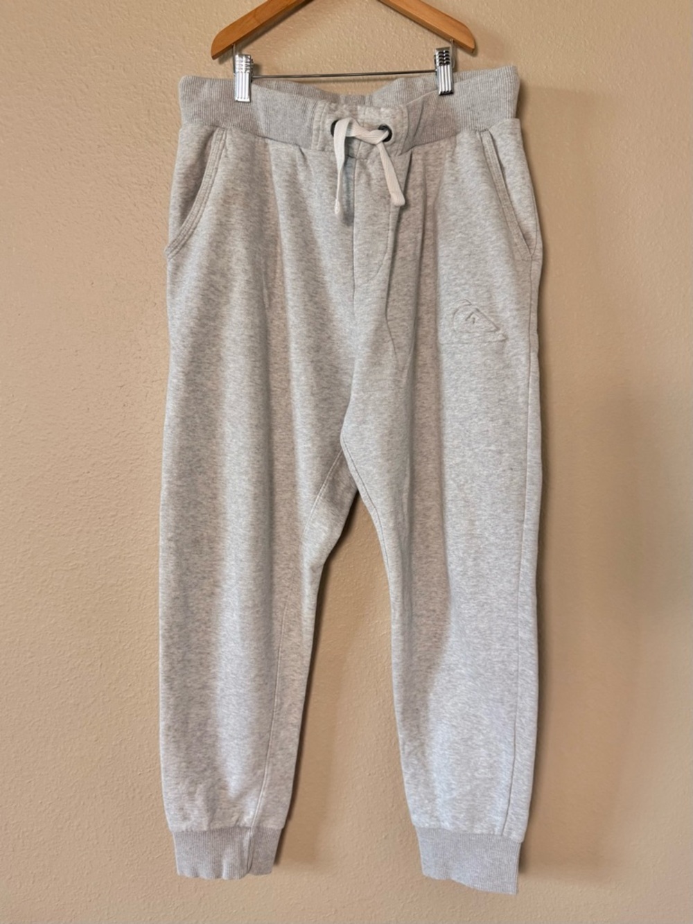 Quiksilver Light Gray Men's Jogger Sweatpants